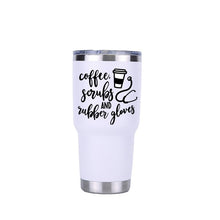 Load image into Gallery viewer, Nurse Gift 30 oz Tumbler Travel Car Beer Mug Vacuum Flasks Insulated Stainless Steel Thermos Coffee mugs
